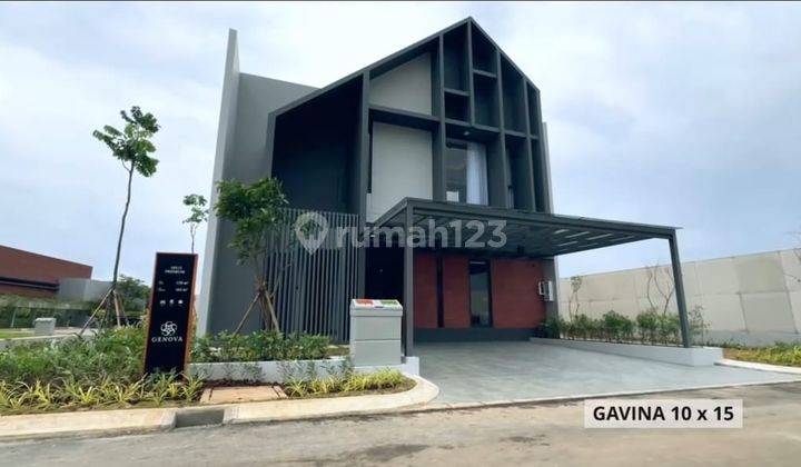 Rumah 2 Lantai Baru HGB di Cluster Genova, Bandung 1