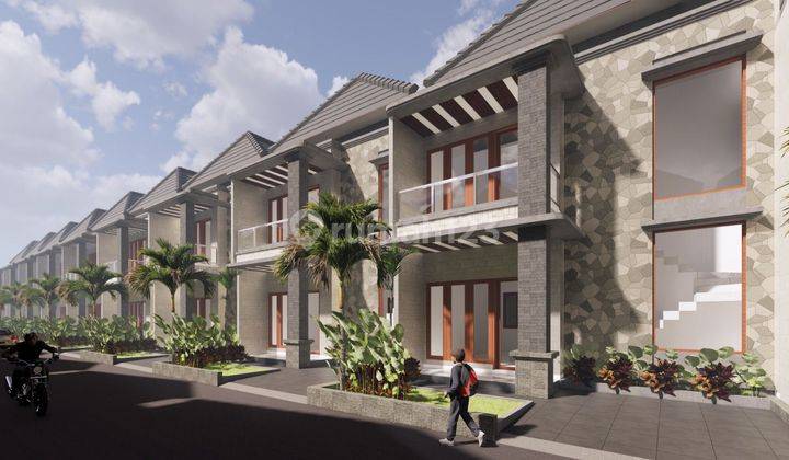 MODERN MINIMALIST CLUSTER HOUSING WITH RICE VIEW IN ANGGUNGAN BADUNG 1