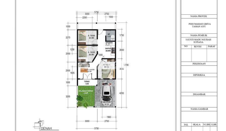 Rumah Indent Murah 1 Lantai  Lokasi Selingsing Tabanan 2