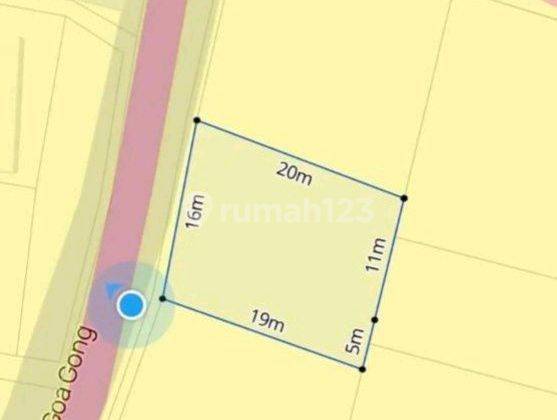 Tanah 300 M² Itr Kuning View Patung Gwk Goa Gong Jimbaran 1