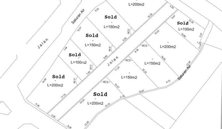 Ready to Build Land Plot Suitable for Villa or House in Pandak 1