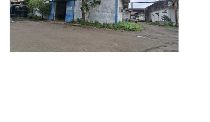 Disewa Gudang Ex Pabrik Karawaci Tangerang