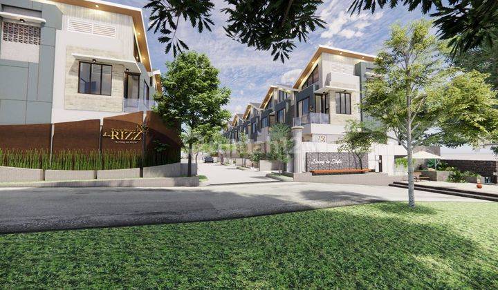 Town House Derizz Living In Style, Rumah Dengan Konsep Kekinian Dan Akses Yang Sangat Mudah Di Jangkau