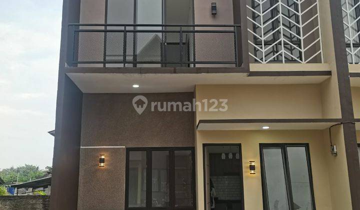 Rumah 2 Lantai Desain Scandinavian Akses 10 Menit Ke Tol Pamulang