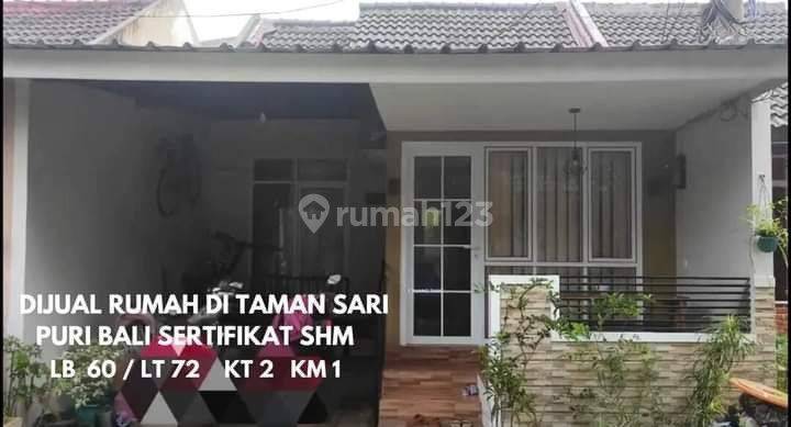 Rumah Semi Furnished SHM di Jl Raya Perumahan Taman Sari Puri Bali, Depok 1