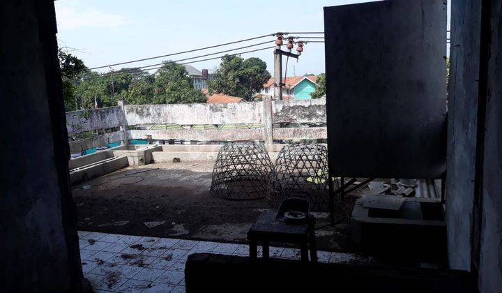 Rumah 3 Lt Hitung Tanah SHM Lokasi Usaha Main Road Bojong Soang 2