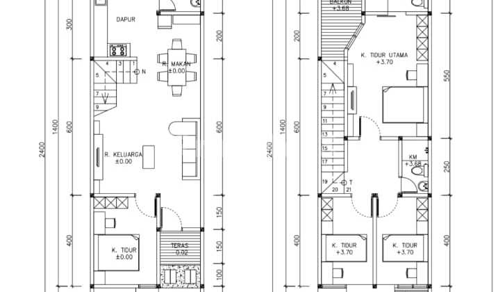 Rumah Baru 2 Lantai di Mekar Wangi 2
