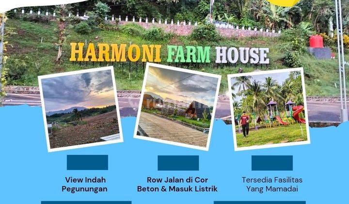 Jual Tanah Kavling Harmoni Farm House Bogor Hook Luas 137,5 M² 1