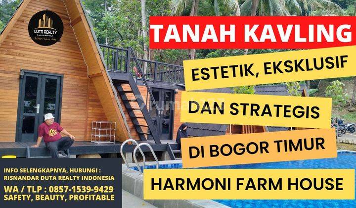 Tanah Kavling Harmoni Farm House Bogor Luas 1000 M² 1