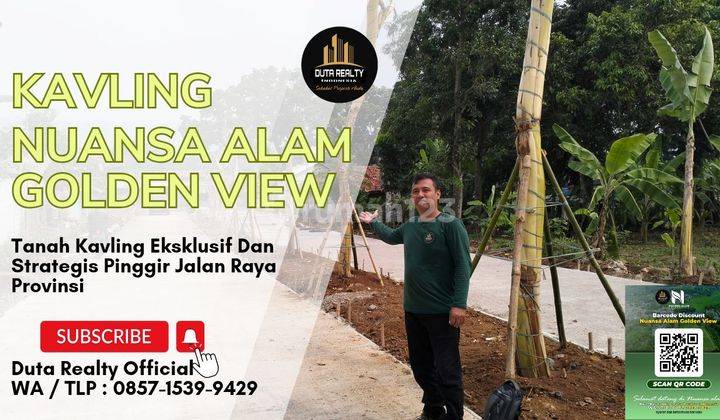 Tanah Murah Pinggir Raya Provinsi | Nuansa Alam Golden View  1