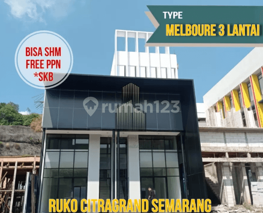 Ruko 3 Lantai Di Kawasan Perumahan Elit Cicilan Ringan Semarang 1