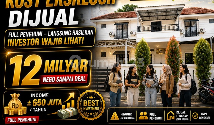 Kost Premium on Street Side Near Undip - High Income Productive Asset 1