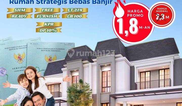 Rumah Mewah Bagus Full Furniture di Candi Kalasan Manyaran  1