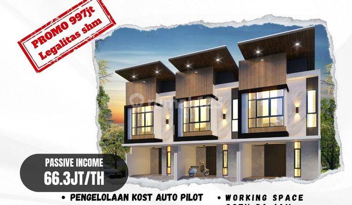 Rumah Kos Dijual,dekat Bintaro Sektor 9 1 Km Bintaro Town Square 1