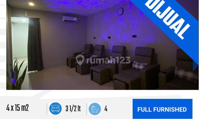  Ruko Di Samping Mcd, Karawaci 80 M² Furnished Hgb 1