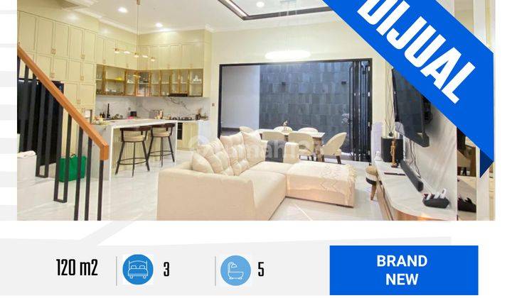  Rumah Baru Full Furnished SHM - Sertifikat Hak Milik di Sunter Agung Jaya, Sunter 1