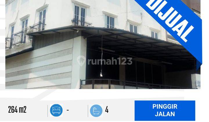 Ruko 4 Lantai Ada Lift Di Jalan Jelambar Raya, Grogol Semi Furnished Shm - Sertifikat Hak Milik 1