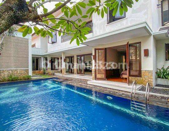 Rumah Mewah di Kemang Lokasi Strategis Tanah Luas Ada Pool 1