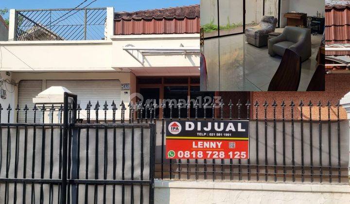 Len 24 Rumah Butuh Renovasi Unfurnished di Tosiga, Jakarta Barat 1