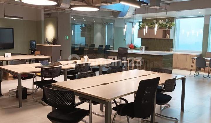 For Sale Office Space Lower Penthouse Grand Slipi Tower West Jakarta