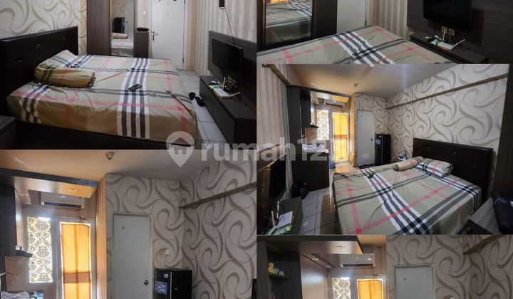 Apartment studio full furnish tahunan murah 