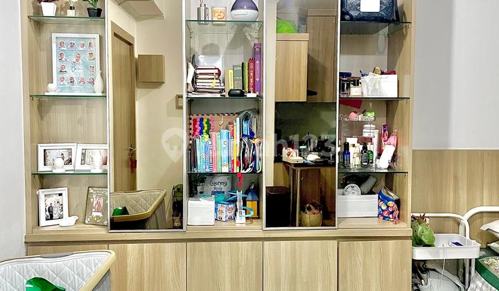 Tower Nerine Mall 2 BR fully furnished low floor Green Pramuka Cheap Sale