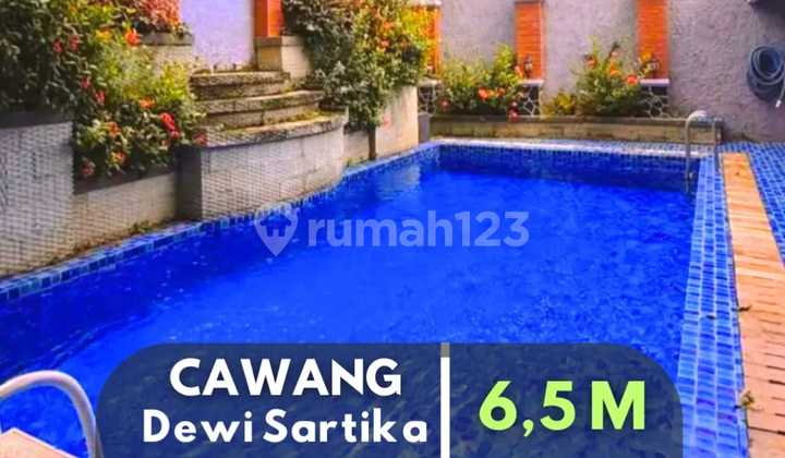 Dijualrumah Private Kolam.renang di Cawang Dewi.sartika.jakarta Timur