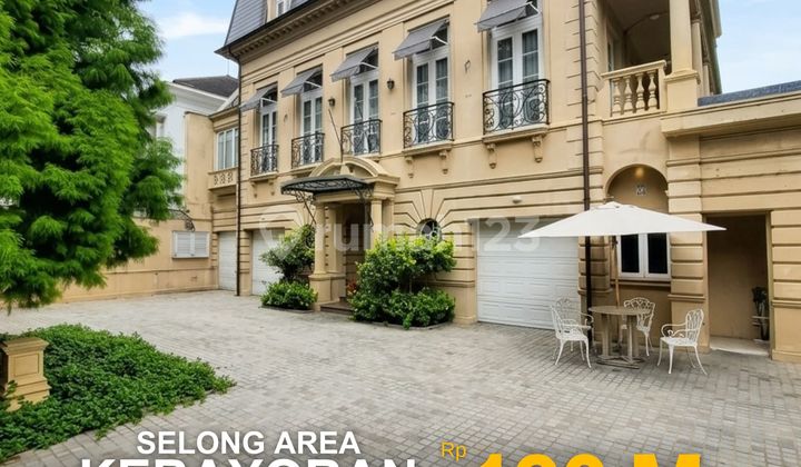 Dijual Classy House Luxury French Styleroof Topwith The Best View To.scbd