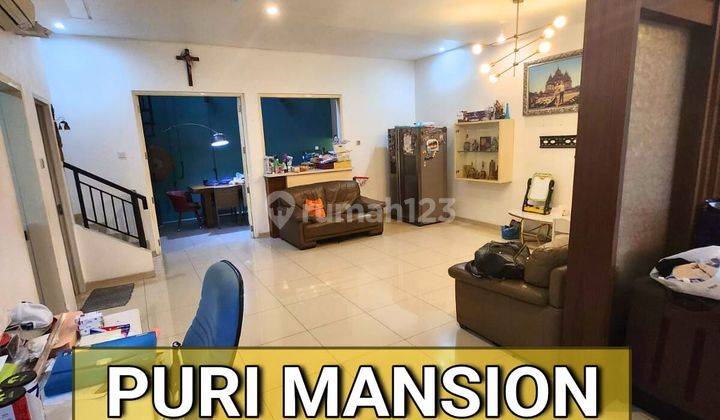 puri mansion rumah 2 lantai SHM 3KT, JALAN DEPAN LEBAR 1