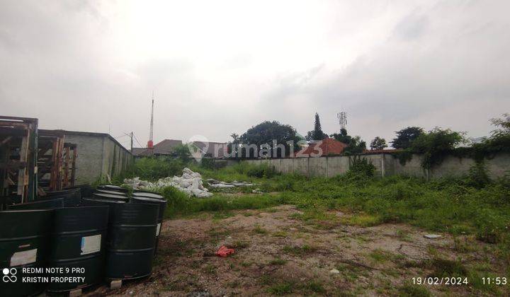 Dijual Tanah Dan Gudang 3.076m2 HGB Bawa Hoki Siap Pakai Siap Huni Harga Murah Lokasi Strategis Akses Kontainer 40feet, Bebas Banjir di Jl. Raden Saleh, Karang Tengah, Tangerang, Banten 2