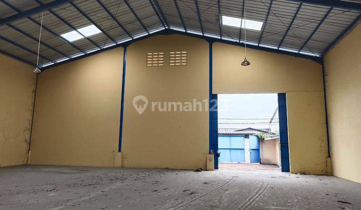 Disewakan Gudang Baru 1600m2 Siap Huni Harga Murah, Bebas Banjir Bebas Pungli, Masuk Kontainer 40 di Pergudangan Kavling Dpr, Cipondoh, Tangerang 2