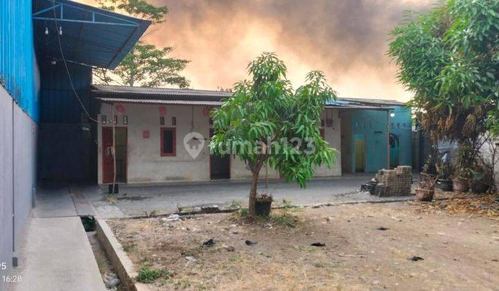 Disewakan Gudang Bagus Hoki Banget 2200m2 Harga Murah Siap Pakai, Masuk Kontainer 40feet Akses Tol Cikupa Mas, Bebas Banjir Lokasi Strategis di Cikupa, Cikupa Mas, Tangerang, Banten 2