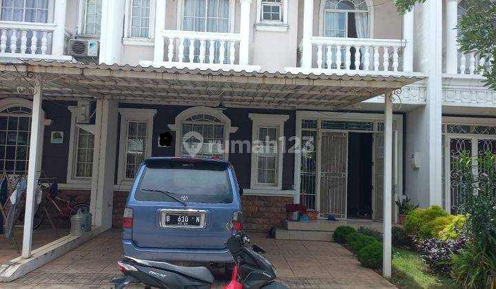 Disewakan Cepat Rumah Semi Furnished 2 Lantai Siap Huni Harga Murah, Bebas Banjir Lokasi Strategis di Cluster West Europe, Green Lake City, Tangerang 1