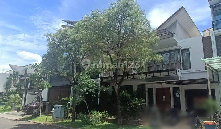 Rumah Modern Di Serenade Lake Gading Serpong Kondisi Bagus Rapih 1