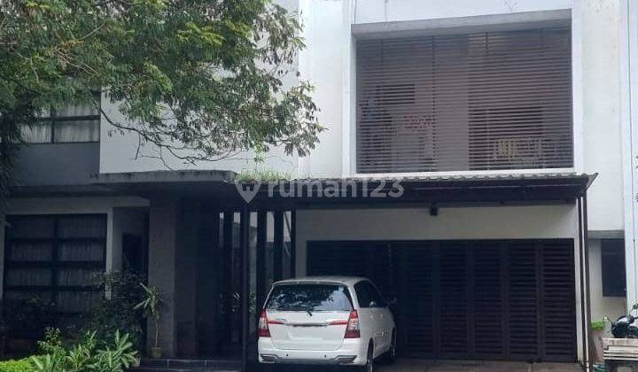 Rumah Siap Huni Bagus View Danau Halaman Luas di Green Cove Bsd 1