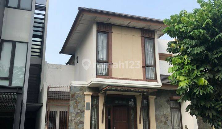 DISEWAKAN RUMAH RAPIH DI THE AVANI BSD POSISI BAGUS DEPAN TAMAN 2
