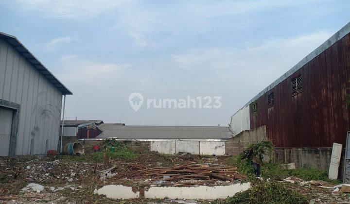 DIJUAL TANAH + GUDANG PINGGIR JALAN DI IMAM BONJOL KARAWACI 1
