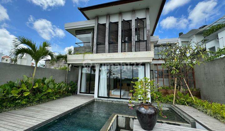 FOR SALE - GOA GONG, JIMBARAN.
BRAND NEW VILLA WITH GWK & OCEAN VIEW
 1