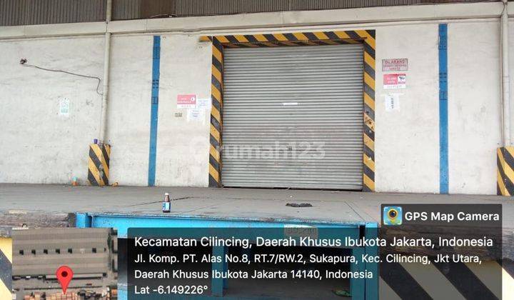 Di Sewakan gudang Balrich Cilincing di Pergudangan Balrich  , Cilincing 1