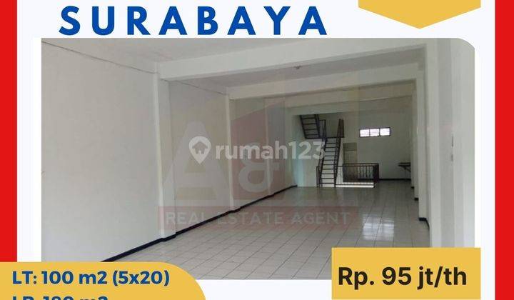 Ruko di Raya Nginden Surabaya, Surabaya 1