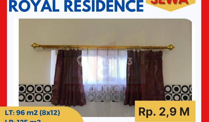 Rumah 2 Lantai Bagus Semi Furnished SHM di Royal Residence Surabaya, Surabaya 1