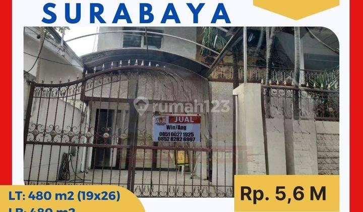 Rumah Unfurnished di Ngagel Jaya Utara, Surabaya 1