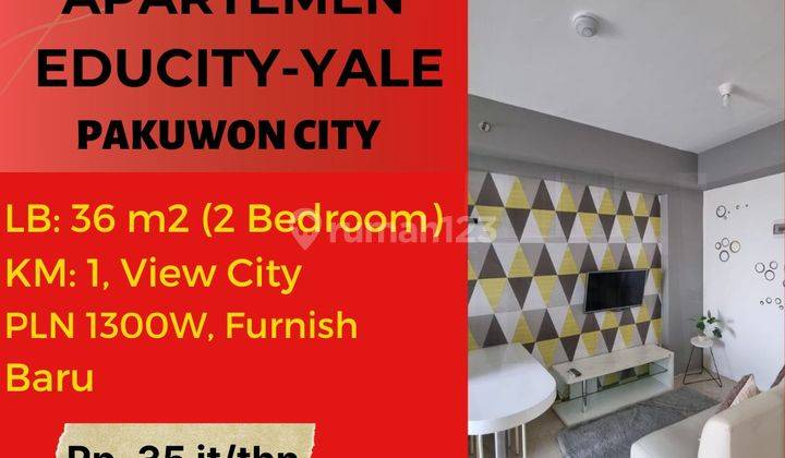 Apartement EDUCITY YALE 2 BR Furnished Baru 1