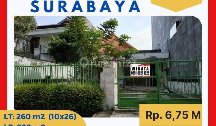 Rumah Murah Strategis Trunojoyo Surabaya Pusat 1