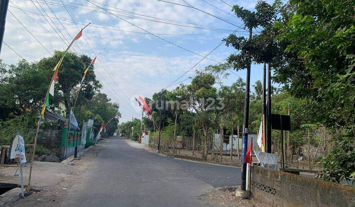 Tanah Jogja Luas 100m², Dekat Jalan Jogja Solo, 2 Jutaan m