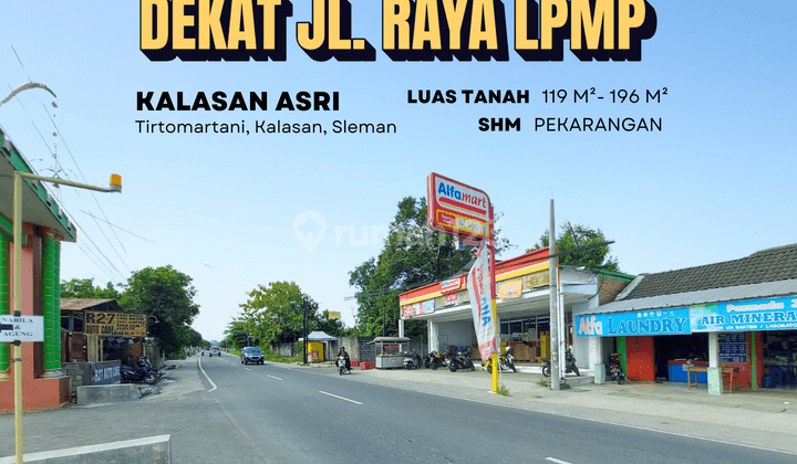 Tanah Jogja Murah, Cocok Hunian, 200jt An, 3 Menitjl Joga Solo 1