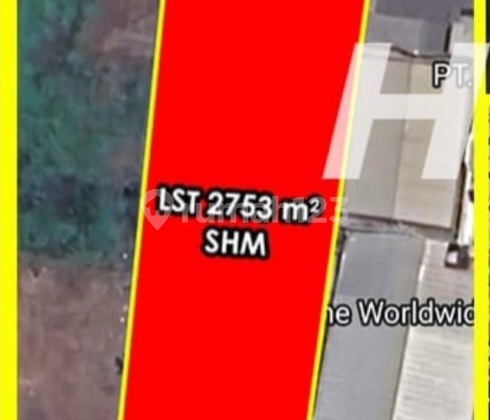 Cheap Land in Ngantong, Area 2753.0 M², SHM Certificate, Main Road Soekarno Hatta