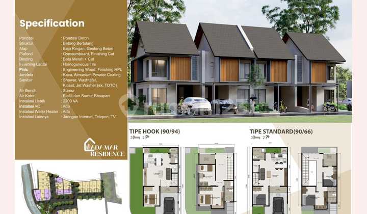Jual Rumah Minimalis Modern Bagus SHM di Antapani