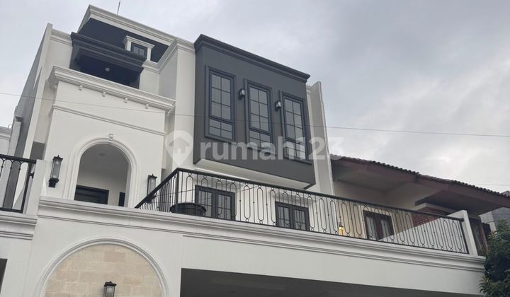 Rumah Mewah 4 Lantai Elegan Ciganjur dengan Kolam Renang + Taman