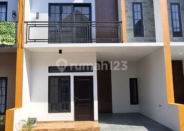 Elegant Scandinavian Two-Story House in Cimanggis near Cijago Toll Road
